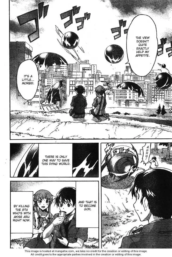 Mirai Nikki Chapter 49 4